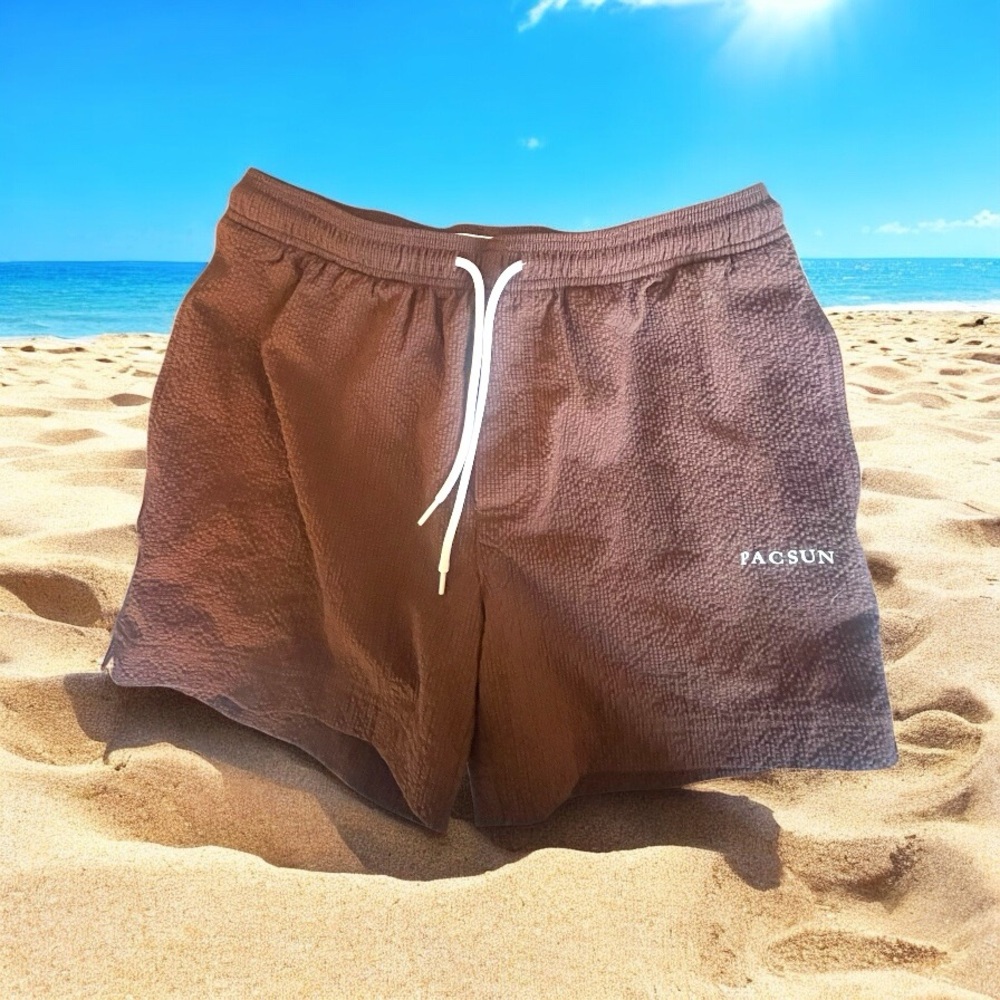 PacSun Brown Men’s Swim Shorts